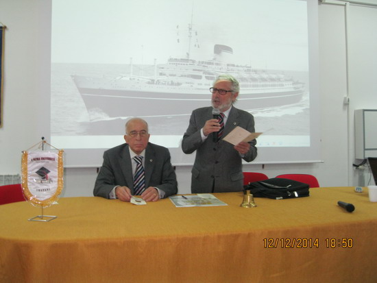 Immagine riferita a: L'Italia della rinascita: il transatlantico Andrea Doria, un nome glorioso
